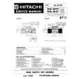 HITACHI TRK-W27 Instrukcja Serwisowa