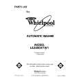 WHIRLPOOL LA5400XTW1 Katalog Części