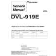 PIONEER DVL-919E/WY/RD Instrukcja Serwisowa