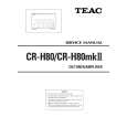 TEAC CR-H80MKII Instrukcja Serwisowa