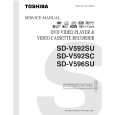 TOSHIBA SDV592SC Instrukcja Serwisowa