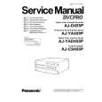 PANASONIC AJ-D455P Instrukcja Serwisowa