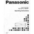 PANASONIC AJUFC1800P Instrukcja Obsługi