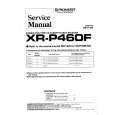 PIONEER XRP760FDD Instrukcja Serwisowa