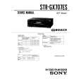 SONY STR-GX707ES Instrukcja Serwisowa