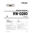 TEAC RW-D280 Instrukcja Serwisowa