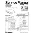 PANASONIC AG-4700E Instrukcja Serwisowa