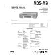 SONY MDS-M9 Instrukcja Serwisowa