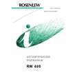 ROSENLEW RW480 Instrukcja Obsługi