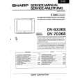 SHARP DV6336S Instrukcja Serwisowa