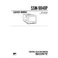 SONY SSM-9040P Instrukcja Serwisowa