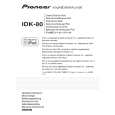 PIONEER IDK-80/XCN/WL5 Instrukcja Obsługi