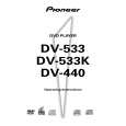 PIONEER DV-533/RDXJ/RB Instrukcja Obsługi