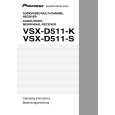 PIONEER VSX-D511-K/MYXJIGR Instrukcja Obsługi