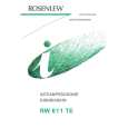 ROSENLEW RW611TE Instrukcja Obsługi