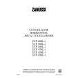 ZANUSSI ZCF370L-1 Instrukcja Obsługi