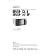 SONY BVM-1411P Instrukcja Serwisowa