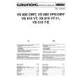 GRUNDIG VS610 VT Instrukcja Serwisowa