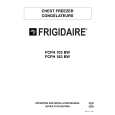 FRIGIDAIRE FCFH183BW Instrukcja Obsługi