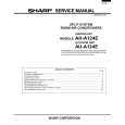 SHARP AU-A124E Instrukcja Serwisowa