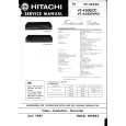 HITACHI VT428E Instrukcja Serwisowa
