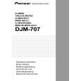 PIONEER DJM-707/WYXJ4 Instrukcja Obsługi