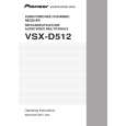 PIONEER VSX-D512-K/MYXJIEW Instrukcja Obsługi