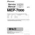 PIONEER MEP-7000/WAXJ5 Instrukcja Serwisowa