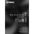 YAMAHA RX-V3000RDS Instrukcja Obsługi