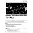 KAWAI REVMIX Instrukcja Obsługi
