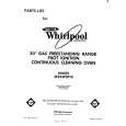 WHIRLPOOL SF333PSPT0 Katalog Części
