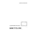 THERMA GKWT75.2RC Instrukcja Obsługi