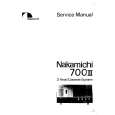 NAKAMICHI 700II Instrukcja Serwisowa