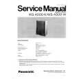 PANASONIC WS-A500-W Instrukcja Serwisowa