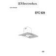 ELECTROLUX EFC929X/KO Instrukcja Obsługi