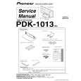 PIONEER PDK-1013 Instrukcja Serwisowa