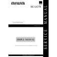 AIWA SCUC78 DUW Instrukcja Serwisowa