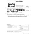 PIONEER KEH-P7800RX1N Instrukcja Serwisowa