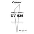 PIONEER DV-525/WYXJ/SP Instrukcja Obsługi