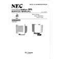 NEC MULTISYNC 3FG Instrukcja Serwisowa