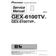 PIONEER GEX-6100TV-2 Instrukcja Serwisowa
