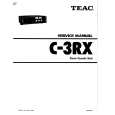 TEAC C3RX Instrukcja Serwisowa