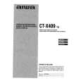 AIWA CT-X459 Instrukcja Serwisowa