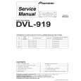 PIONEER DVL-919/RD/RB Instrukcja Serwisowa