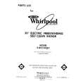 WHIRLPOOL RJE3750W2 Katalog Części