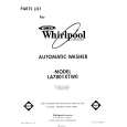 WHIRLPOOL LA7801XTW0 Katalog Części