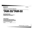 SONY TAM-50 Instrukcja Obsługi