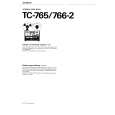 SONY TC766-2 Instrukcja Obsługi