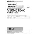 PIONEER VSX-515-S/KUCXJ Instrukcja Serwisowa