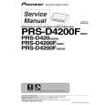 PIONEER PRS-D4200F/XS/UC Instrukcja Serwisowa